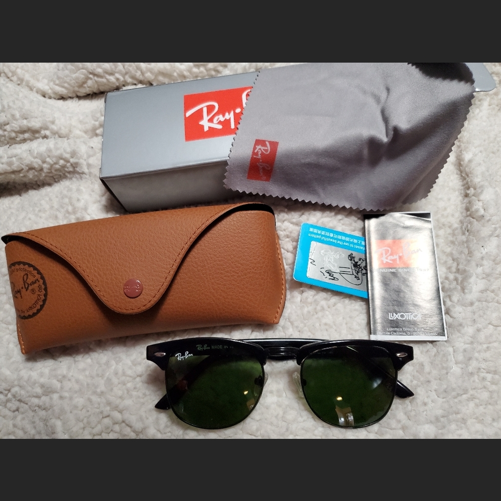 Ray-Ban Black Clubmaster Sunglasses